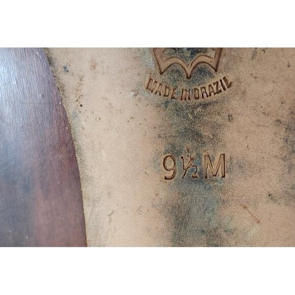 Bernardo Women’s Parker Gold Leather Thong Sandals Flat Strappy Minimalist 9.5 M - Picture 12 of 13